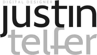 Justin  Telfer - professional graphic & web designer